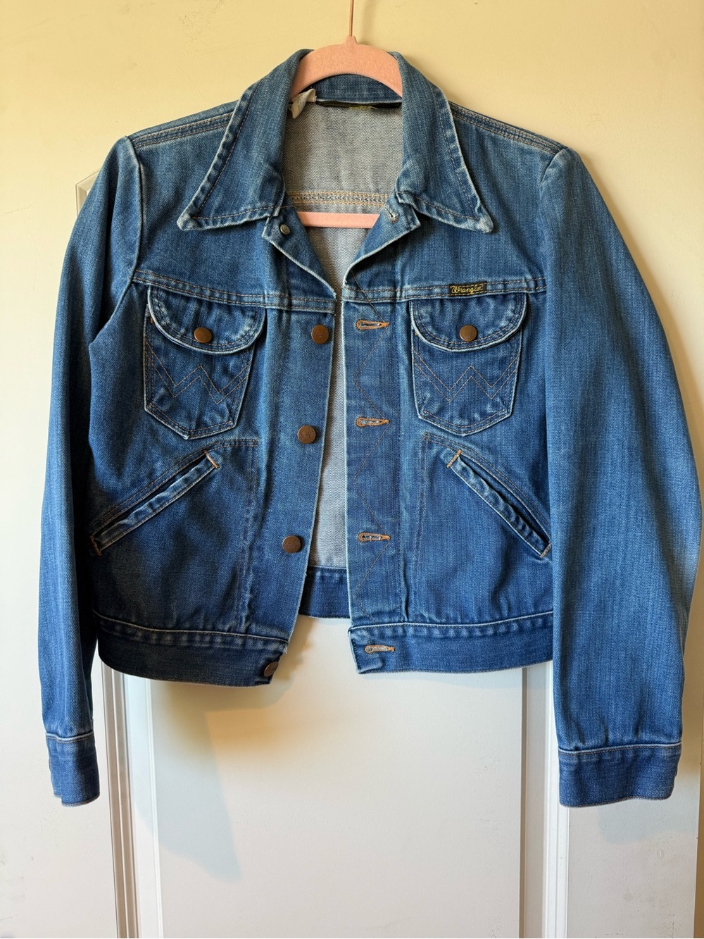 Vintage Wrangler Kids' Classic Denim Jean Jacket